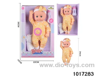 15 inch doll set with ic in window box