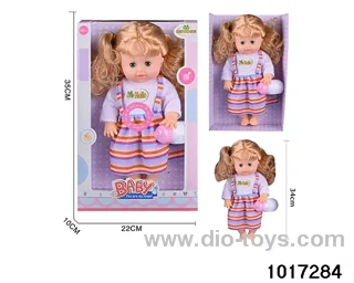 15 inch doll set with ic in window box