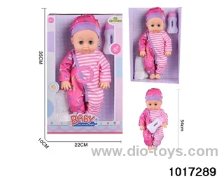 15 inch doll set with ic in window box