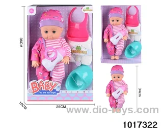 15 inch doll set with ic in window box