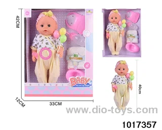 18 inch doll set with ic in window box