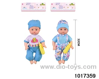14 inch doll set with ic （3 models mixed） in PP bag with header