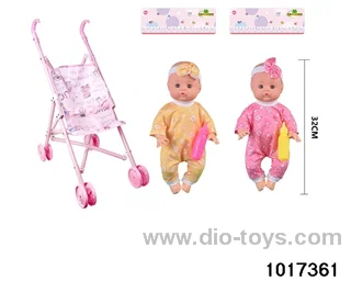 14 inch doll set （3 models mixed） in PP bag with header