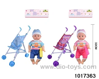 14 inch doll set （3 models mixed） in PP bag with header