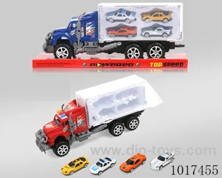 Inertial car in PVC cover