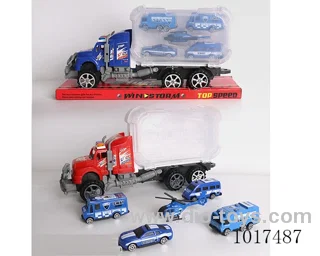 Inertial car in PVC cover