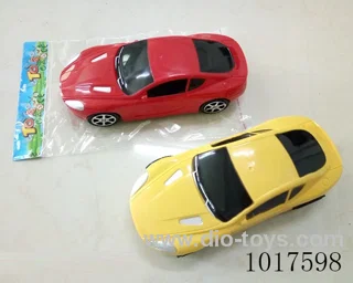 Inertial car in OPP bag
