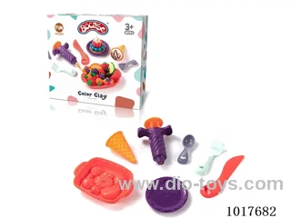 Color clay set (4 cans of 2 ounces) in color box