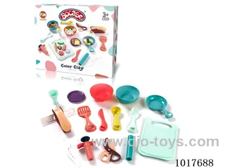 Color clay set (6 cans of 2 ounces) in color box