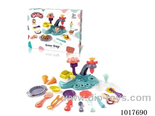 Color clay set (8 cans of 2 ounces) in color box