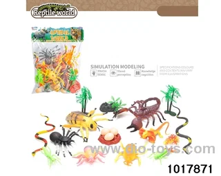 8pcs Animal Set in PP bag with header
