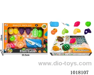 12pcs Fruit cutting toy in Window box