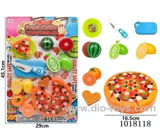 18pcs Fruit cutting toy in Blister card