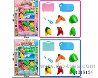 13pcs sliceable toy in Blister card