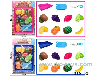 16pcs Fruit cutting toy in Blister card