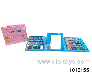 208pcs Stationery Sets in Plastic box