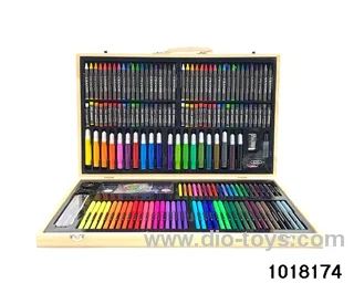 220pcs Stationery Sets in wooden box