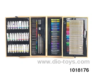 174pcs Stationery Sets in wooden box