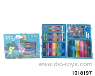 128pcs Stationery Sets in paper box