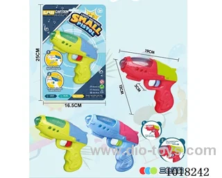space gun with light &music 3color mixed loading in Blister with insert