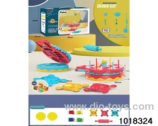 Color clay set in color box