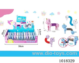 Decompression toy 4color mixed loading in display