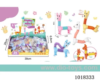 Decompression toy 4color mixed loading in display