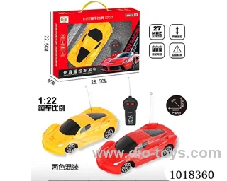 1:22 2ch RC car with light 2color mixed loading  in window box