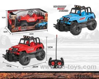 1:16 4ch RC car with light 2color mixed loading  in window box