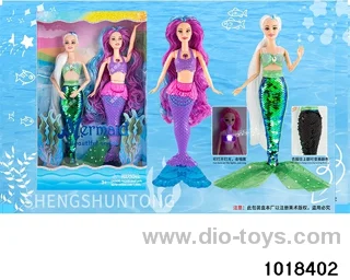 13.5-inch light music doll set in window box