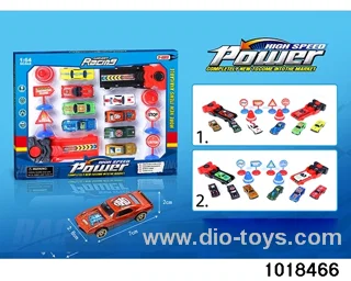 Sliding alloy car in window box