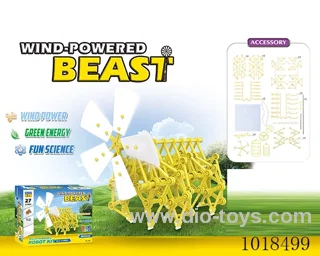 Wind energy mechanical beast in color box