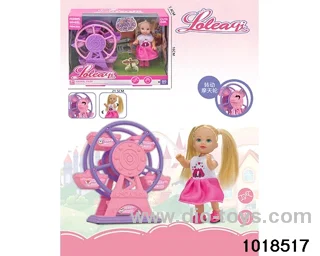 4.5 inch doll in display box