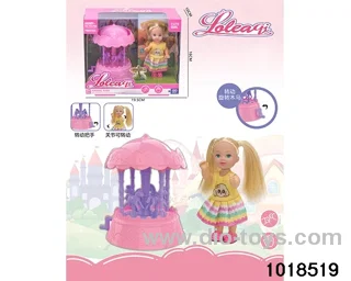 4.5 inch doll in display box