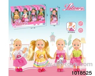 4.5 inch doll in display box