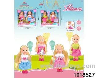 4.5 inch doll in display box