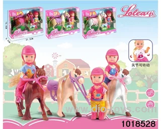4.5 inch doll in display box