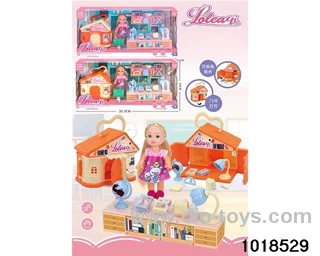 4.5 inch doll in display box
