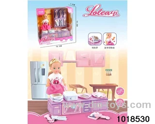 4.5 inch doll in display box