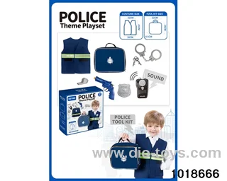 Police Suit in color box