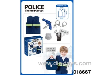 Police Suit in color box