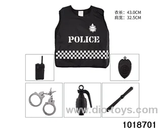 Police Suit in PP bag with header
