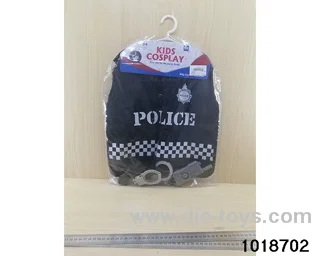 Police Suit in PP bag with header