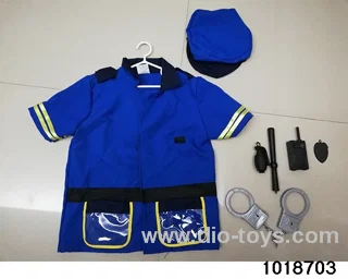 Police Suit in PP bag with header