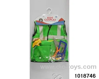 Railway worker suit in PP bag with header