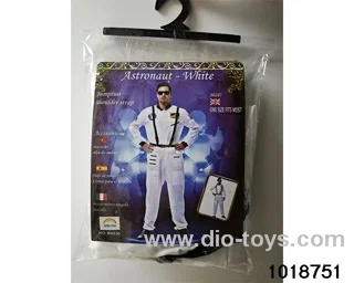 Astronaut clothing in PP bag with header
