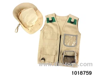 Outdoor insect suit in PP bag with header