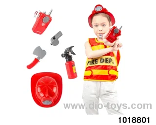 Fire protection suit in PP bag with header