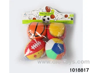 3-inch 4-shot set ball in PP bag with header