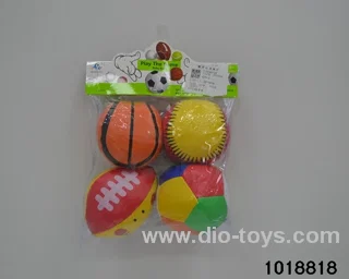3.5-inch 4-ball set in PP bag with header